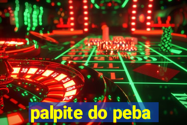 palpite do peba